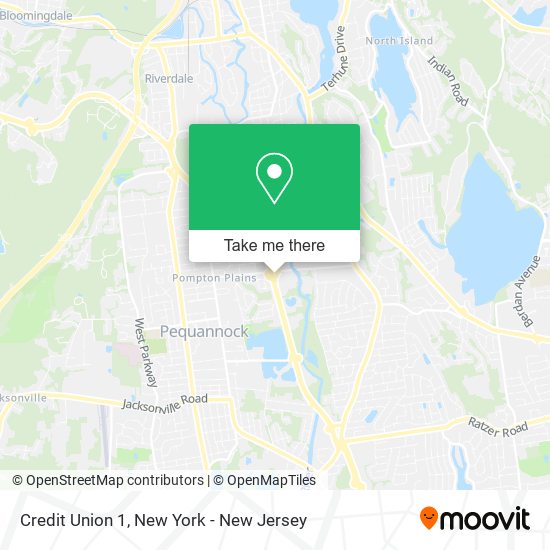 Credit Union 1 map