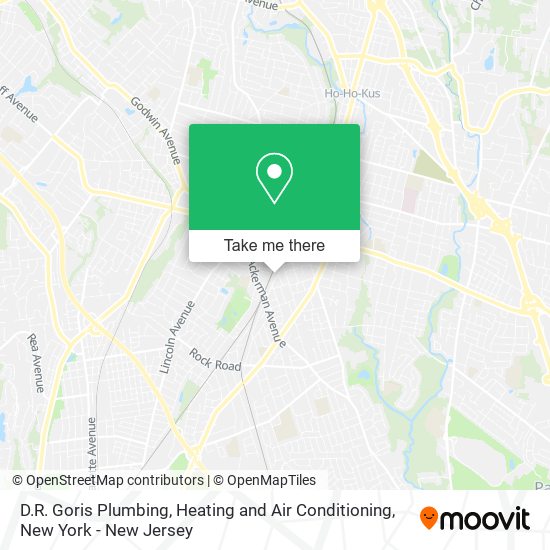 D.R. Goris Plumbing, Heating and Air Conditioning map