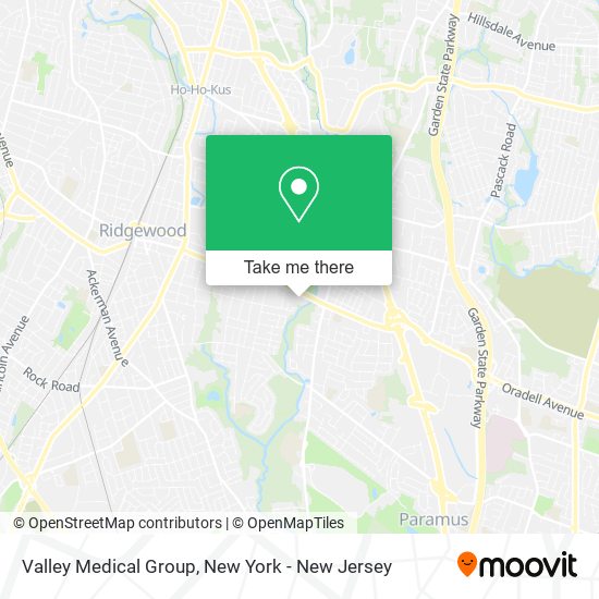 Valley Medical Group map