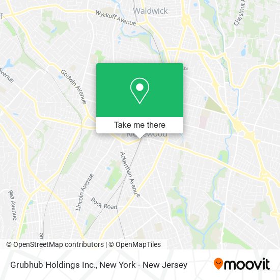 Grubhub Holdings Inc. map