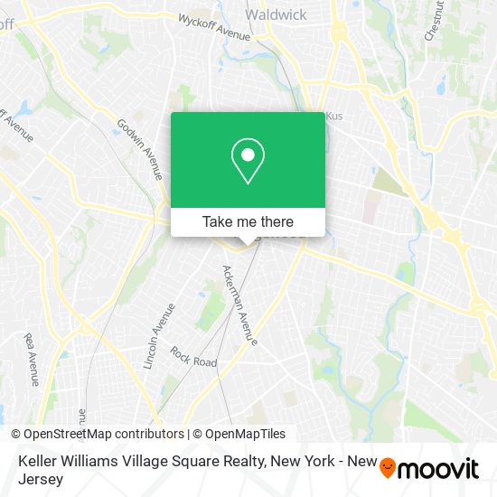 Mapa de Keller Williams Village Square Realty