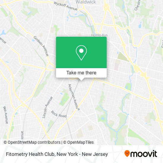 Fitometry Health Club map