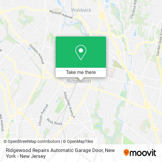 Ridgewood Repairs Automatic Garage Door map