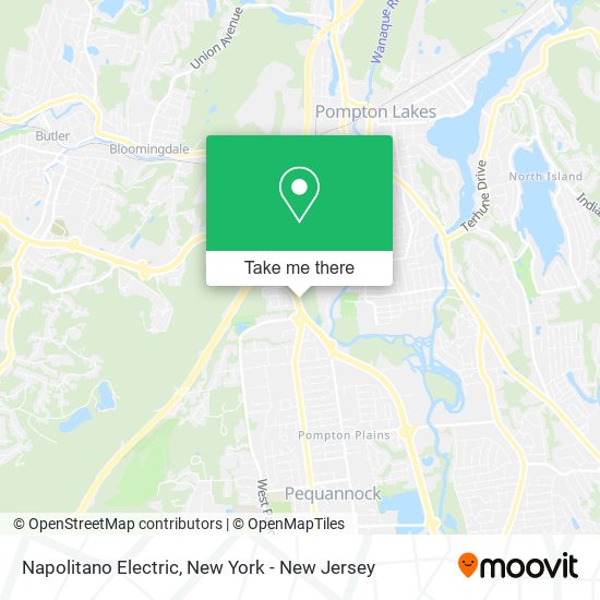 Napolitano Electric map