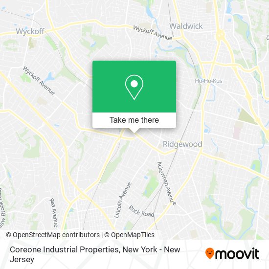 Coreone Industrial Properties map