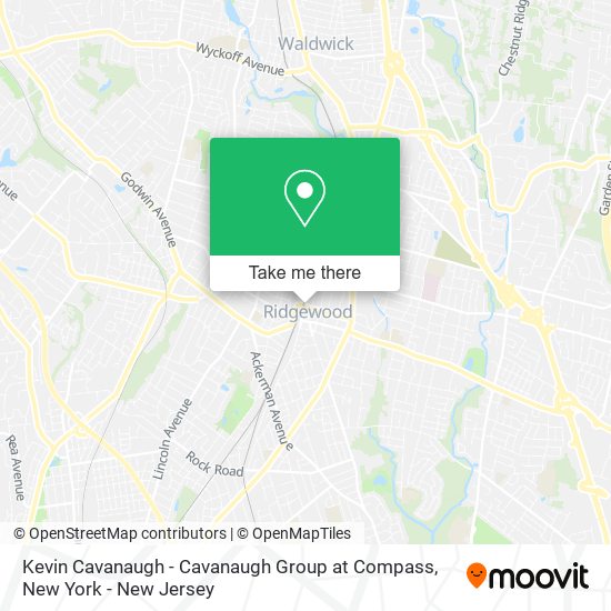 Mapa de Kevin Cavanaugh - Cavanaugh Group at Compass