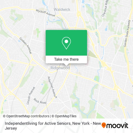 Independentliving for Active Seniors map