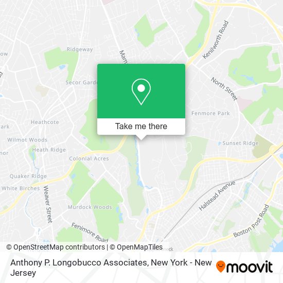 Anthony P. Longobucco Associates map