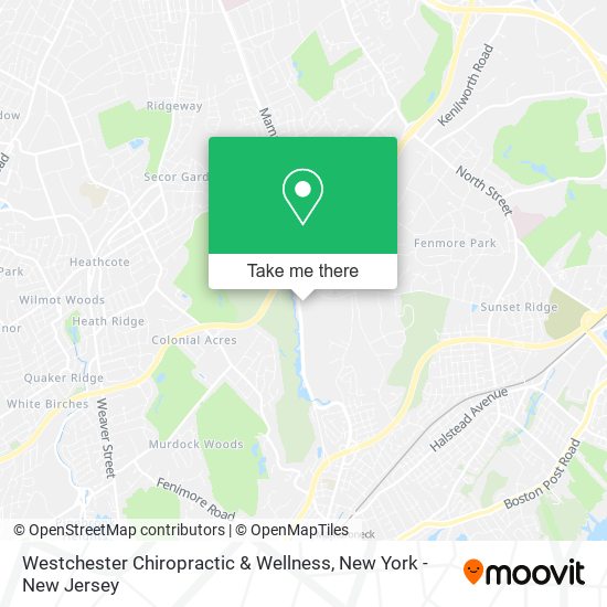 Westchester Chiropractic & Wellness map