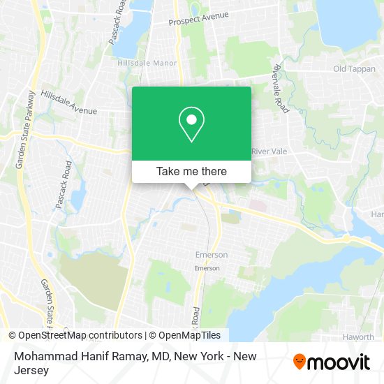 Mapa de Mohammad Hanif Ramay, MD
