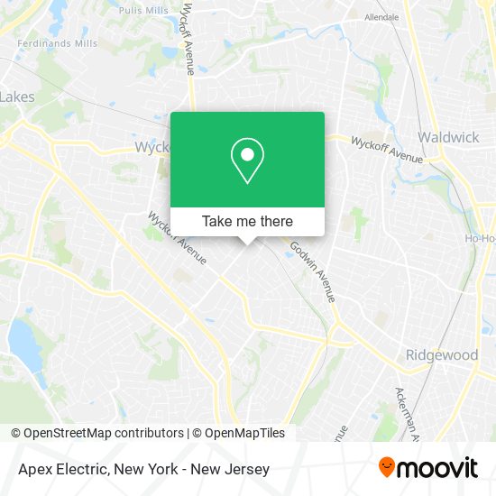 Apex Electric map