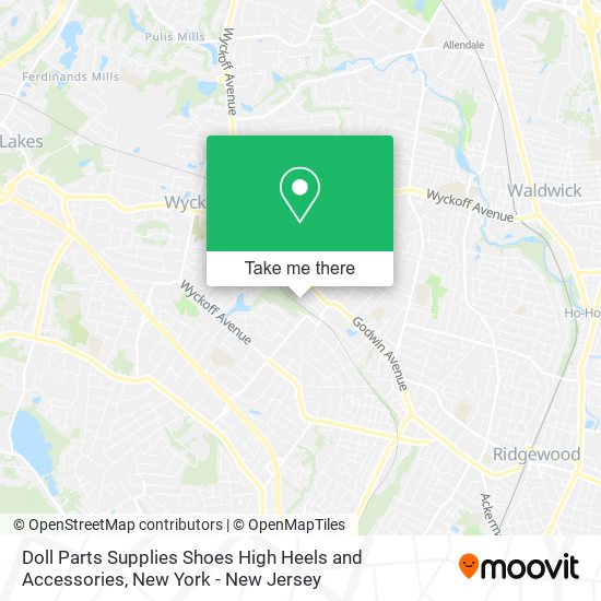 Doll Parts Supplies Shoes High Heels and Accessories map