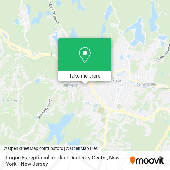 Mapa de Logan Exceptional Implant Dentistry Center
