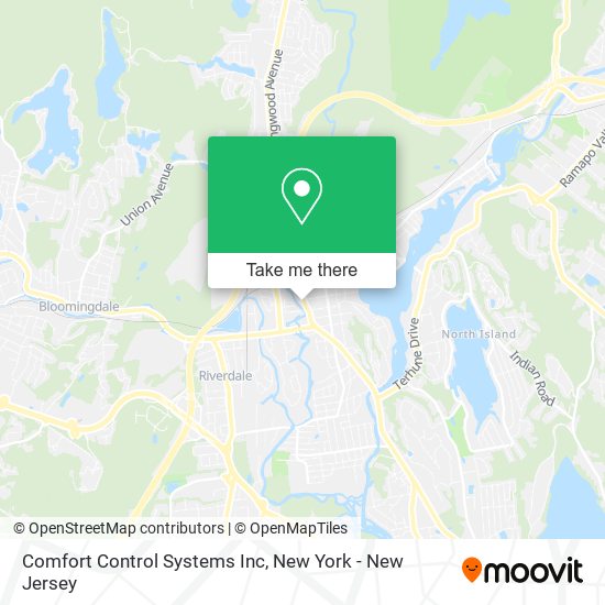 Comfort Control Systems Inc map