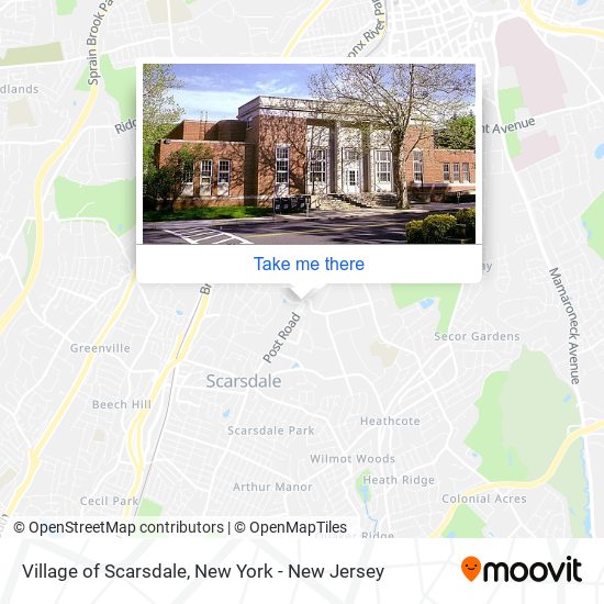 Village of Scarsdale map