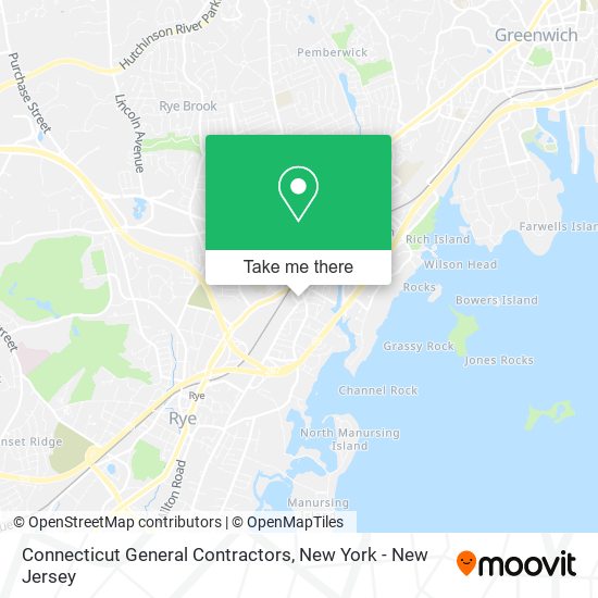 Connecticut General Contractors map