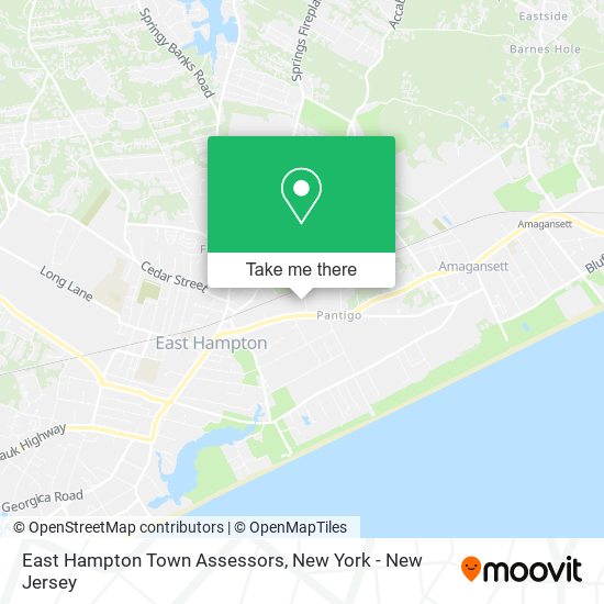 Mapa de East Hampton Town Assessors