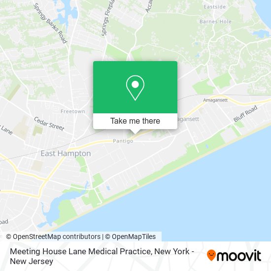 Mapa de Meeting House Lane Medical Practice