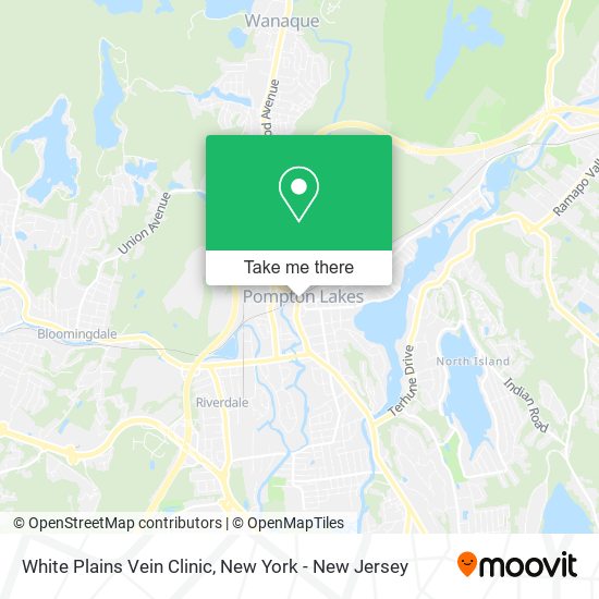 Mapa de White Plains Vein Clinic