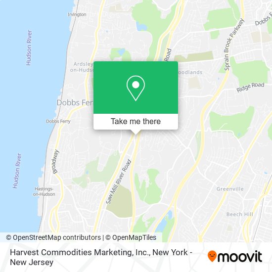 Harvest Commodities Marketing, Inc. map