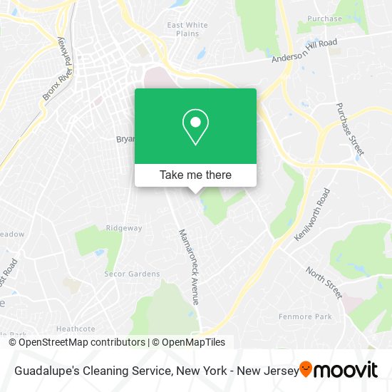 Mapa de Guadalupe's Cleaning Service