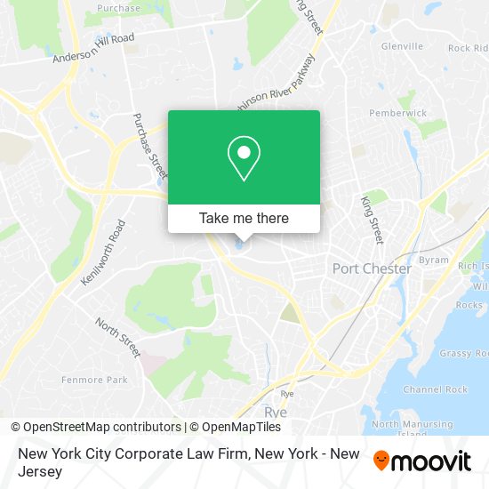 New York City Corporate Law Firm map
