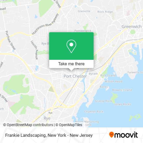 Frankie Landscaping map