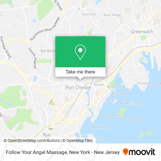 Follow Your Angel Massage map