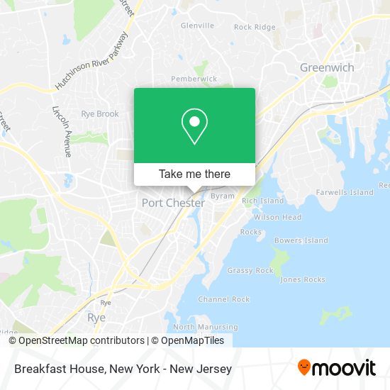 Breakfast House map