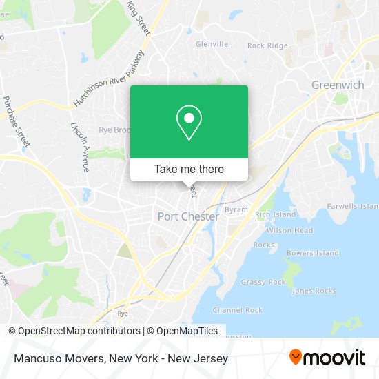 Mancuso Movers map