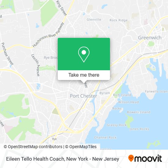 Eileen Tello Health Coach map