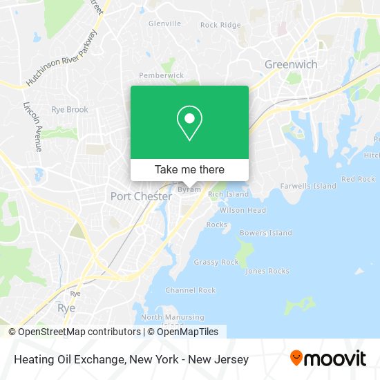 Heating Oil Exchange map