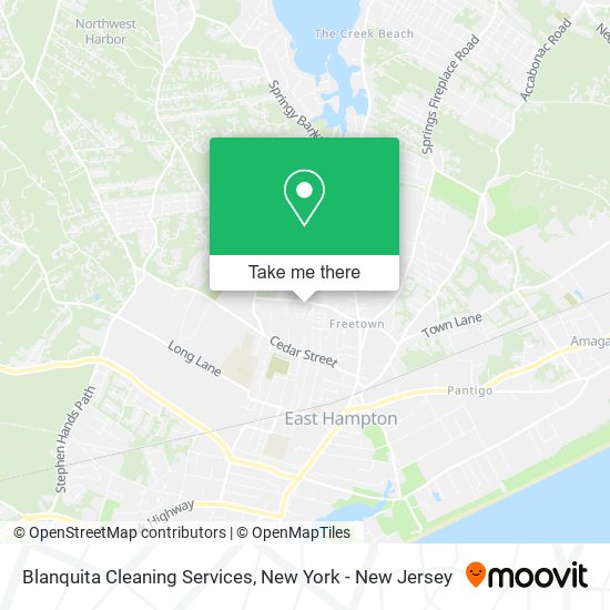 Blanquita Cleaning Services map