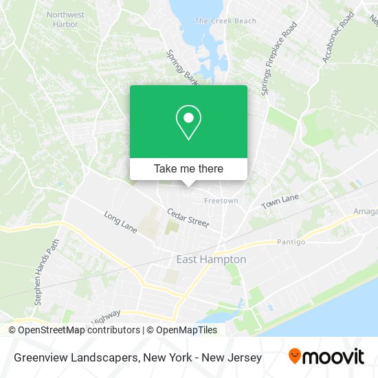 Greenview Landscapers map