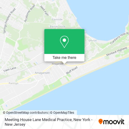 Mapa de Meeting House Lane Medical Practice