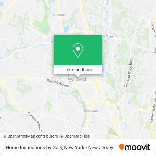 Home Inspections by Gary map
