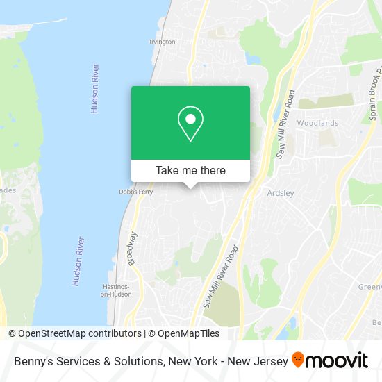 Mapa de Benny's Services & Solutions