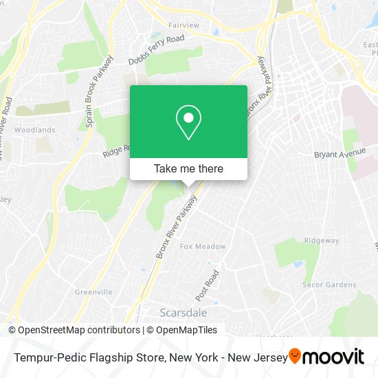 Mapa de Tempur-Pedic Flagship Store