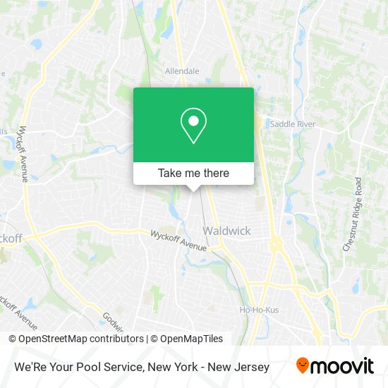 We'Re Your Pool Service map