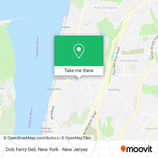 Dob Ferry Deli map