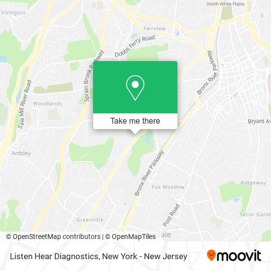 Listen Hear Diagnostics map