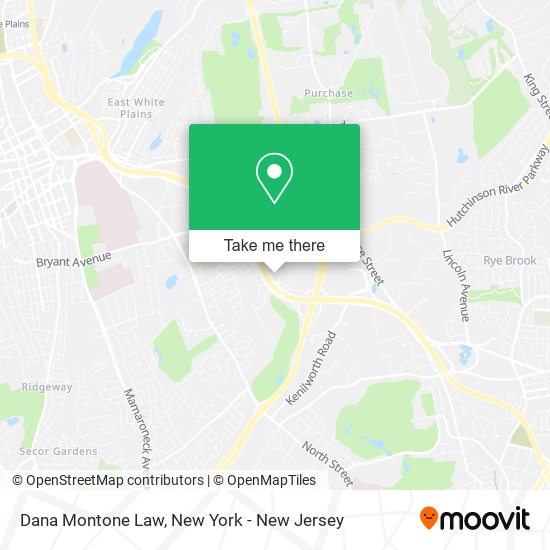 Dana Montone Law map