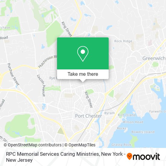 RPC Memorial Services Caring Ministries map