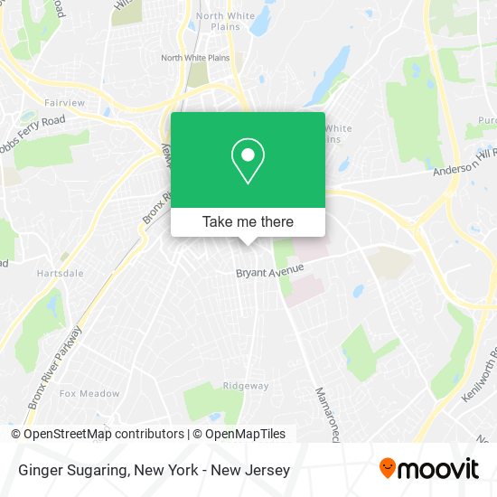 Ginger Sugaring map