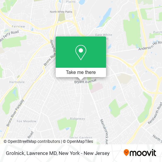 Mapa de Grolnick, Lawrence MD