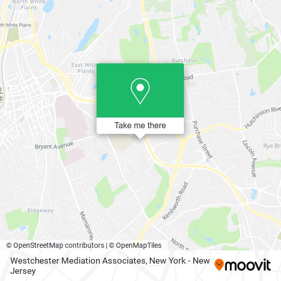 Westchester Mediation Associates map