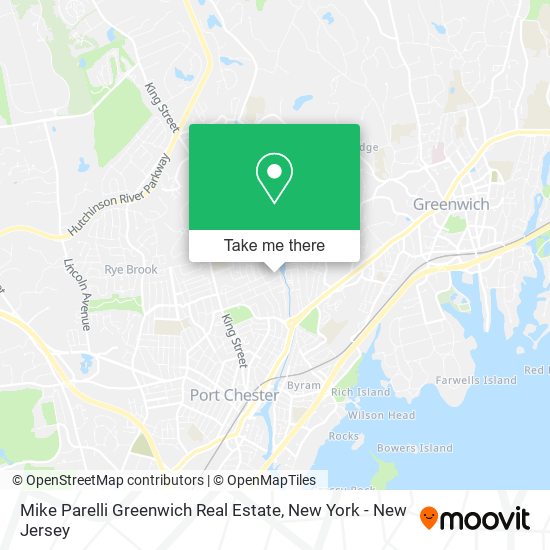 Mike Parelli Greenwich Real Estate map