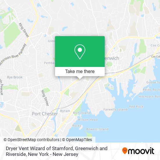 Mapa de Dryer Vent Wizard of Stamford, Greenwich and Riverside