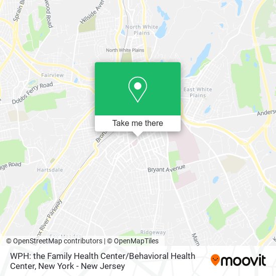Mapa de WPH: the Family Health Center / Behavioral Health Center