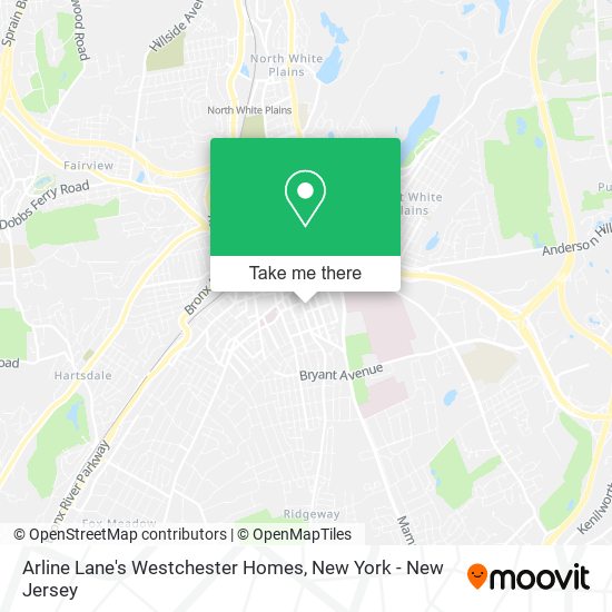 Mapa de Arline Lane's Westchester Homes
